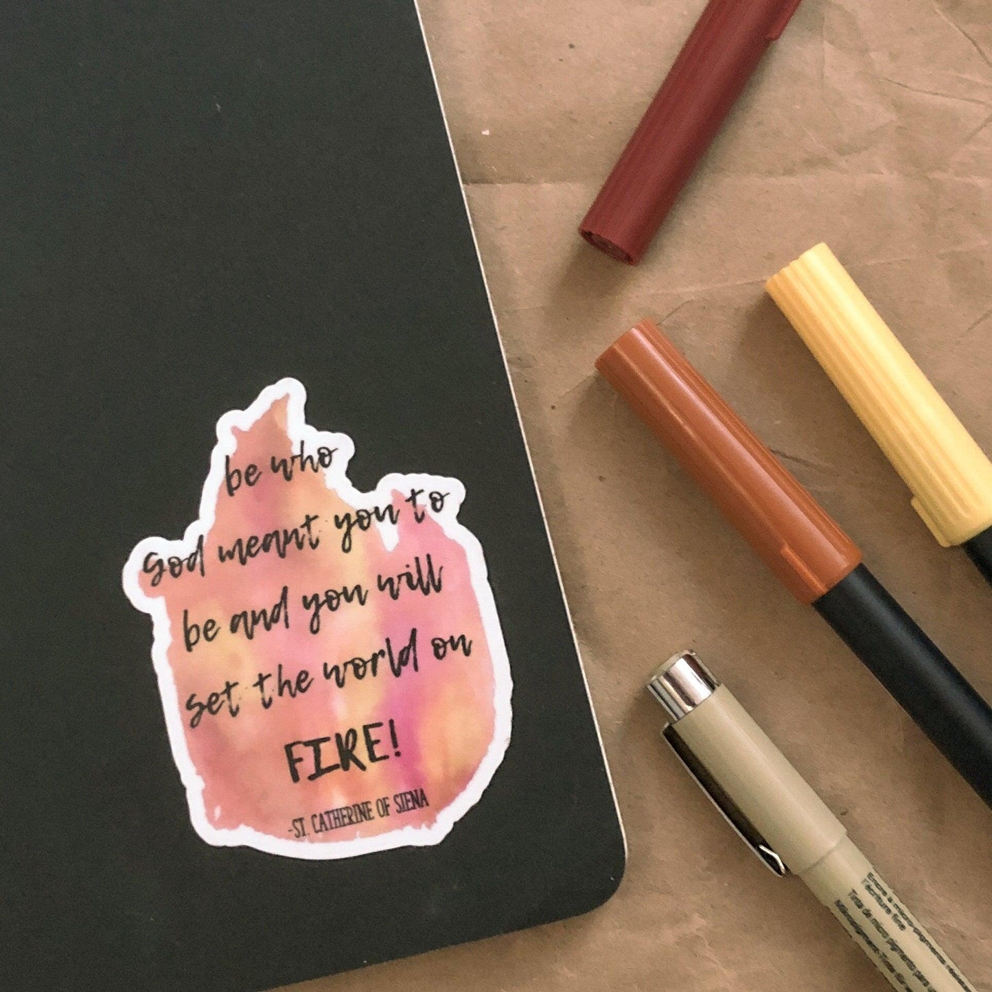Be Who God Meant You To Be - Sticker